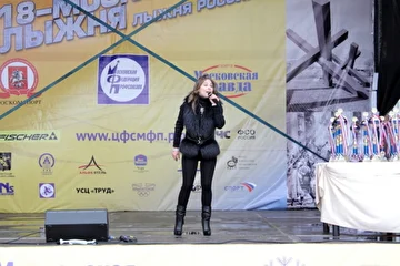 Московская лыжня 2015 Ирина Кольба