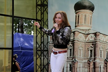 День города Волоколамска 2018 певица  Ирина Кольба