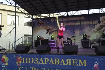 День города Луховицы певица Ирина Кольба