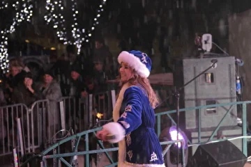 Новогодняя ночь 2012: выступление певицы Ирины Кольбы